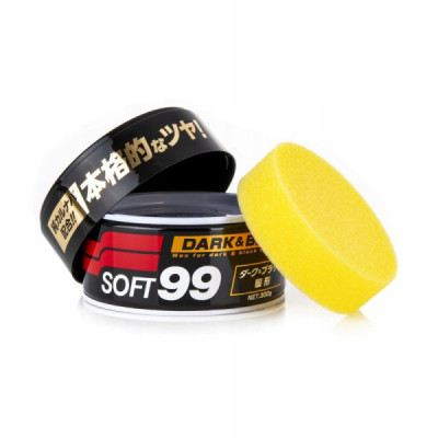 Soft99 Dark & Black Wax 300g - twardy wosk do ciemnych lakierów Soft99 Dark & Black Wax 300g - twardy wosk do ciemnych lakierów