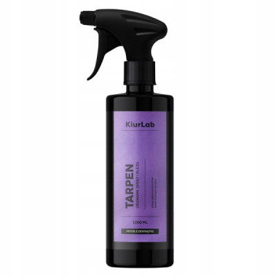Kiurlab Tarpen Tar and Glue Remover 1L - preparat do usuwania smoły, asfaltu i żywicy Kiurlab Tarpen Tar and Glue Remover 1L - preparat do usuwania smoły, asfaltu i żywicy