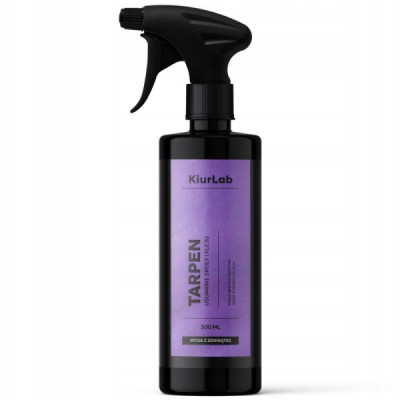Kiurlab Tarpen Tar and Glue Remover 500 ml - preparat do usuwania smoły, asfaltu i żywicy Kiurlab Tarpen Tar and Glue Remover 500 ml - preparat do usuwania smoły, asfaltu i żywicy