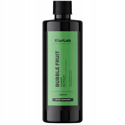 KiurLab Bubble Fruit 1L - neutralny szampon samochodowy KiurLab Bubble Fruit 1L - neutralny szampon samochodowy