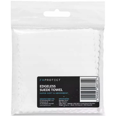 FX Protect Suede 10szt. 10x10cm  - zestaw mikrofibr do aplikacji powłok ochronnych