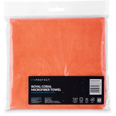 FX Protect Royal Coral 40x40cm 320gsm - wszechstronna mikrofibra bezszwowa