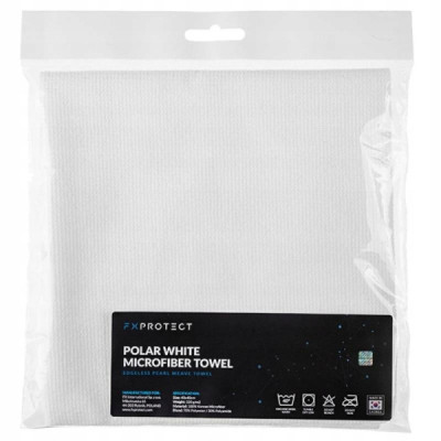 FX Protect Polar White 40x40cm 320gsm - wszechstronna mikrofibra bezszwowa FX Protect Polar White 40x40cm 320gsm - wszechstronna mikrofibra bezszwowa