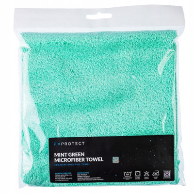 FX Protect Mint Green 40x40cm 550gsm - mikrofibra bezszwowa FX Protect Mint Green 40x40cm 550gsm - mikrofibra bezszwowa