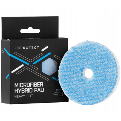 FX Protect Microfiber Hybrid Pad 80 mm - silnie tnący pad polerski FX Protect Microfiber Hybrid Pad 80 mm - silnie tnący pad polerski