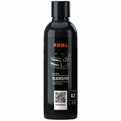 ADBL Blackouter 0,2l - dressing do zewnętrznych tworzyw sztucznych ADBL Blackouter 0,2l - dressing do zewnętrznych tworzyw sztucznych