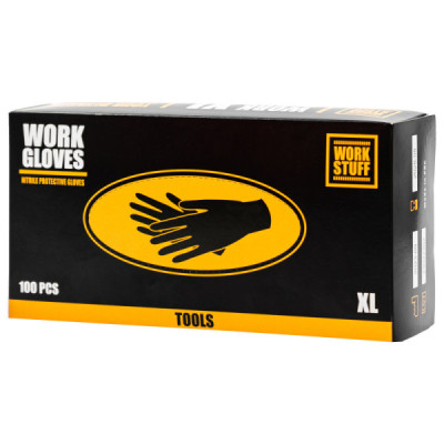 Work Stuff Work Gloves XL 100 szt. - rękawice nitrylowe Work Stuff Work Gloves XL 100 szt. - rękawice nitrylowe
