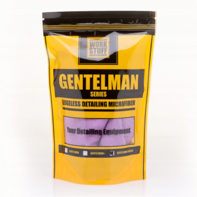Work Stuff Gentleman Basic Purple 40x40cm 350gsm - mikrofibra bezszwowa Work Stuff Gentleman Basic Purple 40x40cm 350gsm - mikrofibra bezszwowa