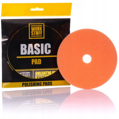 Work Stuff Basic Pad One Step 125/140mm - średnio twardy pad polerski Work Stuff Basic Pad One Step 125/140mm - średnio twardy pad polerski