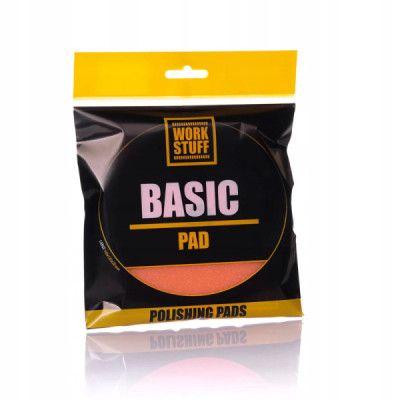 Work Stuff Basic Pad One Step 125/140mm - średnio twardy pad polerski Work Stuff Basic Pad One Step 125/140mm - średnio twardy pad polerski