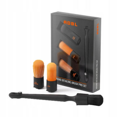 ADBL Round Detailing Brush Pro Set -pędzel z wymiennymi końcówkami na magnes