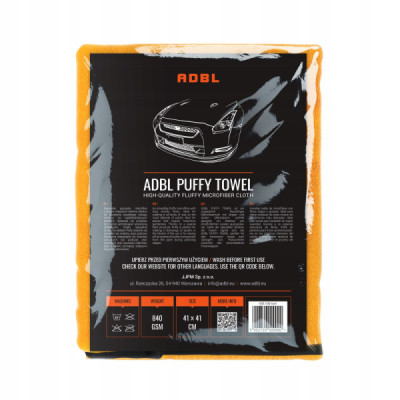 ADBL Puffy Towel 41 x 41 cm - puszysta mikrofibra