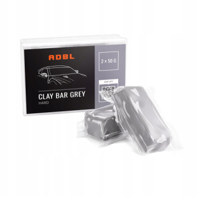 ADBL Clay Bar Grey 2szt 50g - twarda glinka lakiernicza ADBL Clay Bar Grey 2szt 50g - twarda glinka lakiernicza