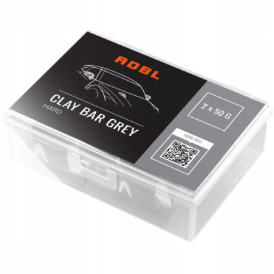ADBL Clay Bar Grey 2szt 50g - twarda glinka lakiernicza ADBL Clay Bar Grey 2szt 50g - twarda glinka lakiernicza