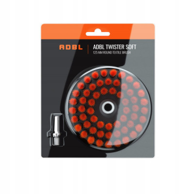 ADBL Twister Soft 125 mm - miękka szczotka do tapicerki ADBL Twister Soft 125 mm - miękka szczotka do tapicerki
