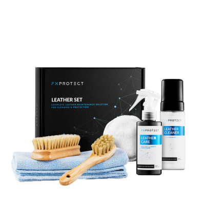 FX Protect Leather SET - zestaw do czyszczenia i pielęgnacji skóry FX Protect Leather SET - zestaw do czyszczenia i pielęgnacji skóry