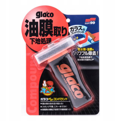 Soft99 Glass Compound Roll On 100 ml - środek do głębokiego czyszczenia szkła Soft99 Glass Compound Roll On 100 ml - środek do głębokiego czyszczenia szkła