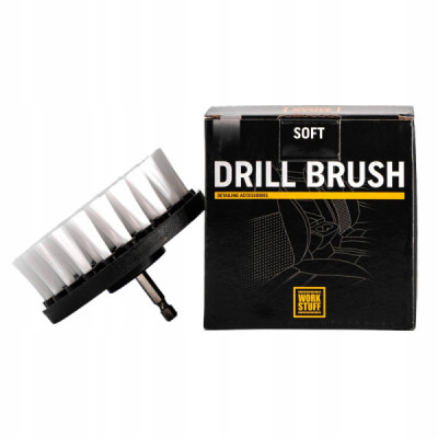 Work Stuff Drill Brush SOFT - miękka szczotka na wiertarkę Work Stuff Drill Brush SOFT - miękka szczotka na wiertarkę