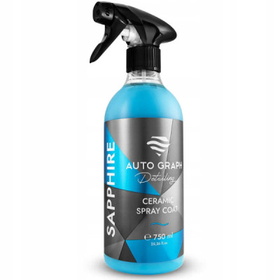 Auto Graph Sapphire Ceramic Spray Coat 400 ml - szybki i trwały quick detailer Auto Graph Sapphire Ceramic Spray Coat 400 ml - szybki i trwały quick detailer