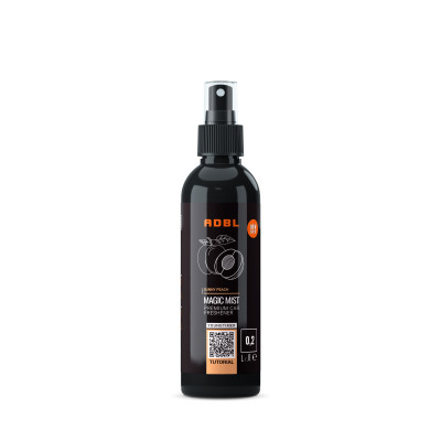 ADBL Magic Mist Sunny Peach 0,2l - zapach do auta + zawieszka Magic Square ADBL Magic Mist Sunny Peach 0,2l - zapach do auta + zawieszka Magic Square