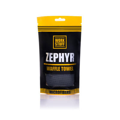 Work Stuff Zephyr Waffle Towel - bezsmugowa mikrofibra do szyb