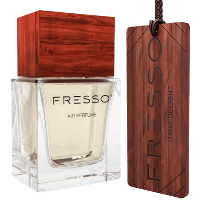 Fresso Dark Delight - zestaw perfumy + zawieszka Fresso Dark Delight - zestaw perfumy + zawieszka