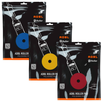 ADBL Zestaw 3x padów polerskich DA 75mm - Hard Cut, Polish, Soft Polish ADBL Zestaw 3x padów polerskich DA 75mm - Hard Cut, Polish, Soft Polish