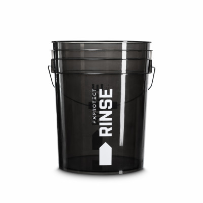FX Protect Wash Bucket RINSE Black 20L - wiadro detailingowe FX Protect Wash Bucket RINSE Black 20L - wiadro detailingowe