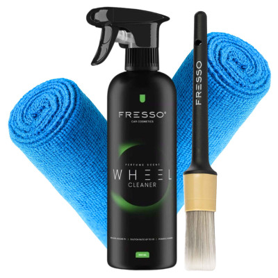 Zestaw Fresso Wheel Cleaner 500ml + Fresso Detailing Brush No. 16 30mm - zestaw do czyszczenia felg Zestaw Fresso Wheel Cleaner 500ml + Fresso Detailing Brush No. 16 30mm - zestaw do czyszczenia felg
