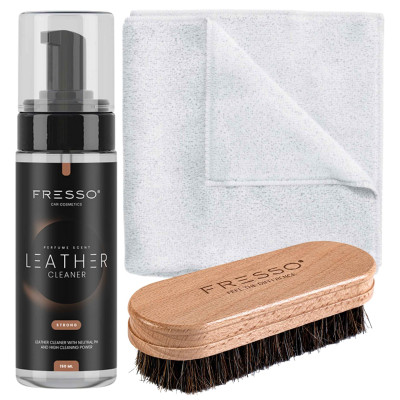 Fresso Mini zestaw do czyszczenia tapicerki skórzanej 150ml