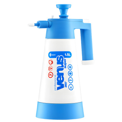 KWAZAR Venus Pro+ 360 1,5L Niebieski - atomizer ciśnieniowy KWAZAR Venus Pro+ 360 1,5L Niebieski - atomizer ciśnieniowy