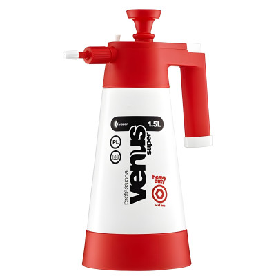 KWAZAR Venus Super Heavy Duty PRO+ Acid 1,5L - opryskiwacz ciśnieniowy odporny na kwasy FPM